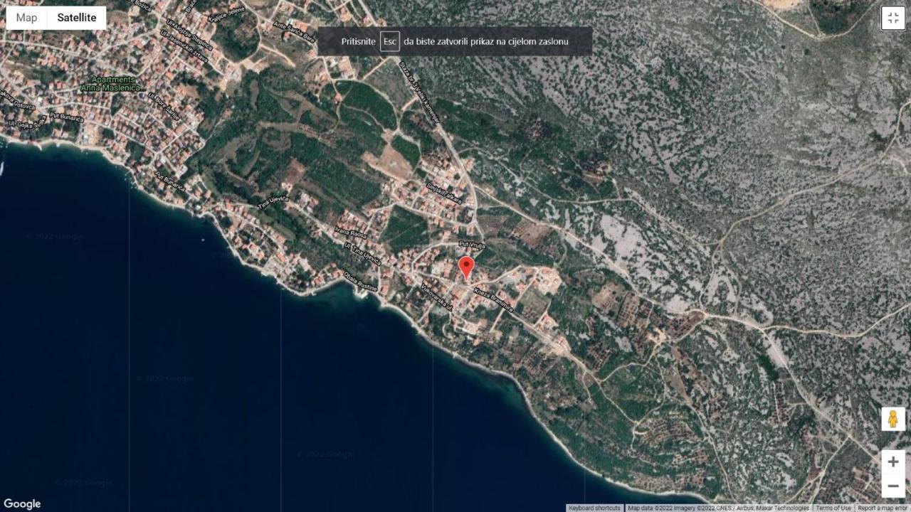 Danisacroatia Lägenhet Maslenica Exteriör bild